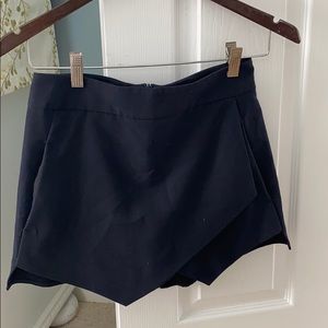 Navy Aqua Skort